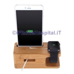 Apple Bambu Soporte Cargador Reloj 38-42mm iPhone 7-7P 6S & 6SP 5&5S/5C