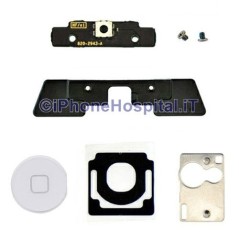 Kit de montagem de tela sensível ao toque iPad 2 com botão Home branco - 1