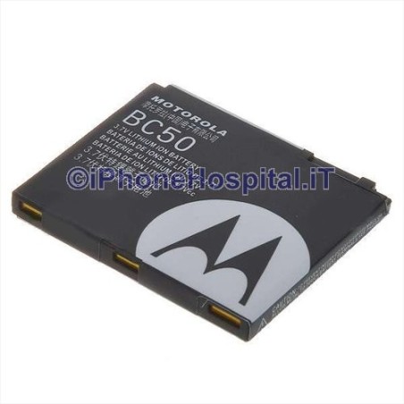 Batteria ORIGINALE Motorola BC50 L2, L6, SLVR L7,L8,V3x, KRZR K1, MOTORIZR Z3, V1150  - 1