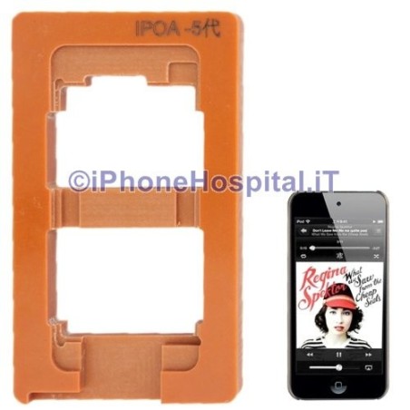 Gabarit de précision pour réparer la vitre du Lcd Touch iPod Touch 5 A1421 - 2