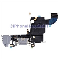 Connecteur Jack de chargement Antenne micro casque Gris foncé iPhone 6S 821-00078-08