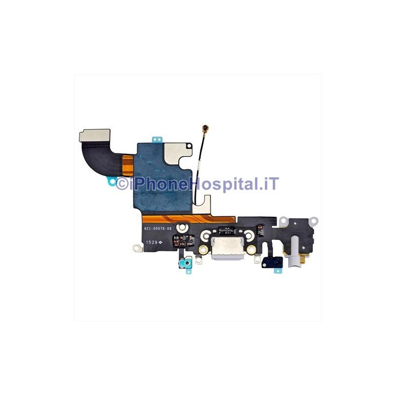 Conector de Carregamento Fone de Ouvido Microfone Antena Cinza iPhone 6S -821-00078-08 - 3 Conector de Carregamento Fone de Ouvido Microfone Antena Cinza iPhone 6S -821-00078-08 - 3