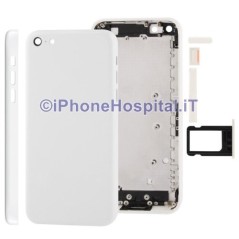 Capa Retro Branca para iPhone 5C - 2