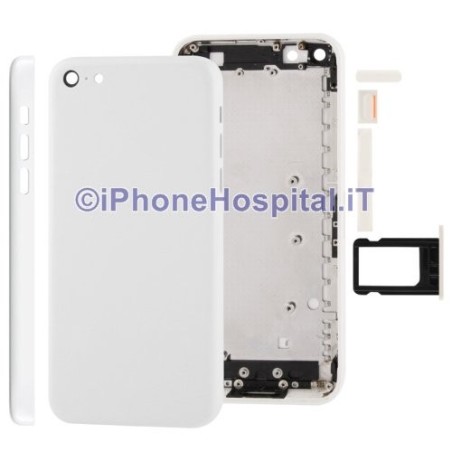 Capa Retro Branca para iPhone 5C - 2