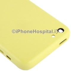 Coque arrière jaune pour iPhone 5C