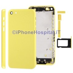 Coque arrière jaune pour iPhone 5C - 3
