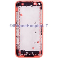 Coque arrière rétro rose pour iPhone 5C