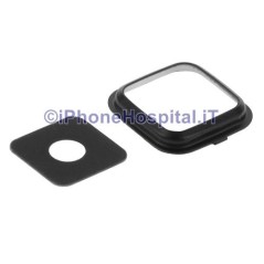 Vetro Vetrino Nero Lente Fotocamera Posteriore Camera per Samsung Note 4 / N910(Nero) - 2