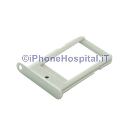 Porta Sim Bianco per Samsung Galaxy S6 EDGE G925 - 1