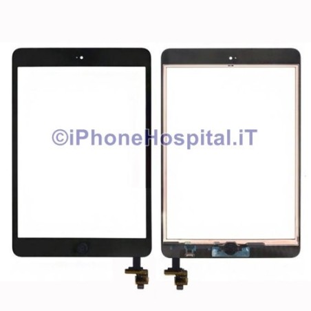 Vetro di Ricambio Schermo Touch Screen Nero per Apple iPad Mini Assemblato  - 3
