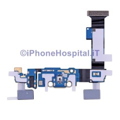 Conector Dock de Carregamento e Cabo Flat para Samsung Galaxy S6 Edge + SM-G928A - 4