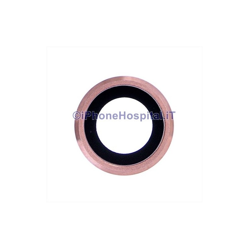 Soporte rosa para cámara trasera con lente para iPhone 6S - 2 Soporte rosa para cámara trasera con lente para iPhone 6S - 2
