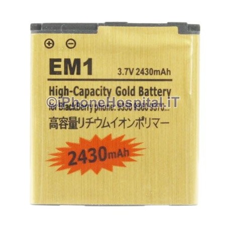 Blackberry Batterie haute capacité pour 9350 / 9360 / 9370 E-M1 - 1