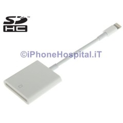 Lector de tarjetas SD Adaptador Lightning de cámara para iPad 4 Air 1/2 MINI 2/3/4 iPhone - 1