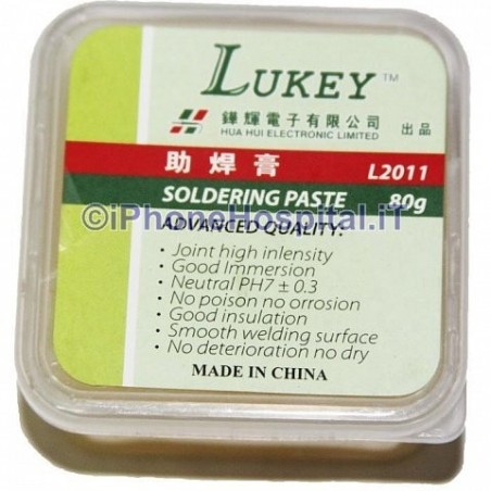 Fluxo sem limpeza em frasco de 80g.