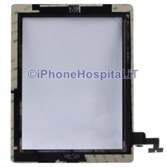 écran tactile noir de l'iPad 2 assemblé Grade A