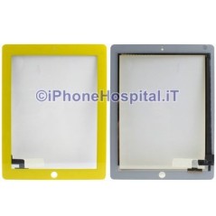 Tela sensível ao toque amarela para iPad 2 - 2