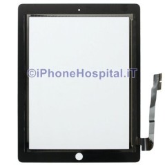 Écran tactile de haute qualité en noir pour iPad 3