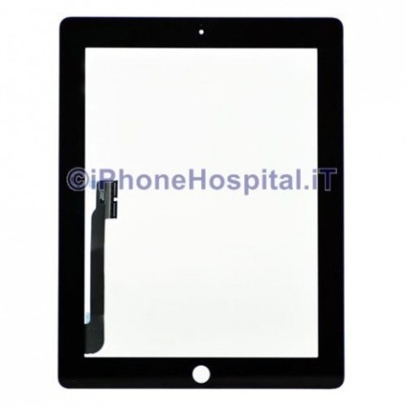 écran tactile iPad 4 noir Grade A - 1