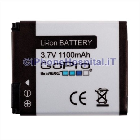 Batteria GoPro Camera HD HERO/HD HERO2 AHDBT-002 Litio DK00150020 - 1