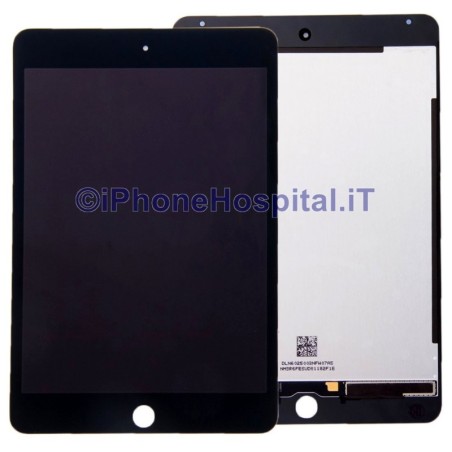 Schermo Vetro Touch Screen LCD Assemblato Nero per iPad Mini 4 - 3