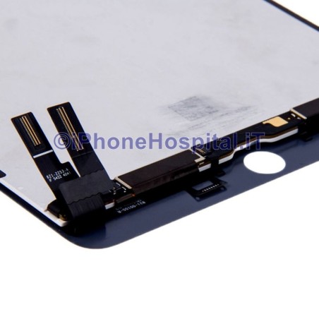 Cristal de pantalla táctil LCD ensamblado blanco para iPad Mini 4