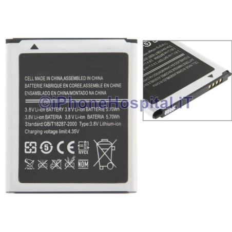 Bateria para Samsung EB-F1M7FLU para Galaxy S3 mini GT I8190 I 8190