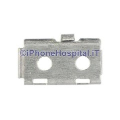 Staffa Supporto Metallico per Blocco Flat Tasto Home iPhone 5S - 1