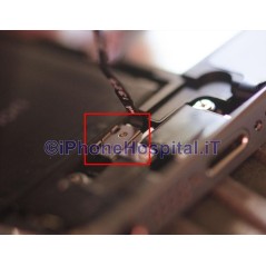 Metal support bracket for iPhone 5S flat Home button block