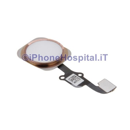 Botón Home - Cable flexible para iPhone 6S y 6S Plus ensamblado Oro rosa - 3