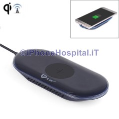 Caricatore Wireless per iPhone X /8 / 8 Plus / 5S /Samsung Itian Q300 A7  - 6