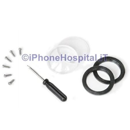 Lentille de rechange avec joints + vis couvercle étanche pour Gopro HERO HD 2 DK00150019 - 1