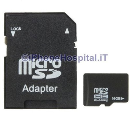 Carte mémoire Micro SD (TF) 16 Go Classe 10 - 4