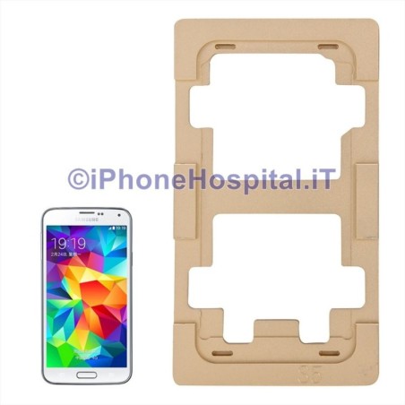 Precision Aluminum Template for Touch Lcd Glass Repair Samsung Galaxy S5 - 1