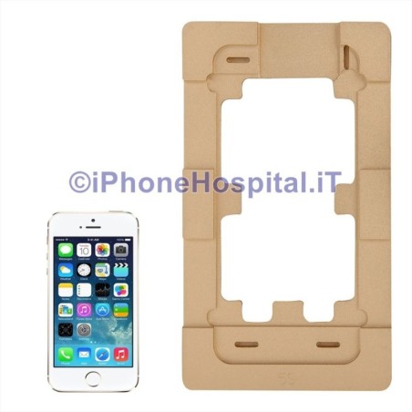 Apple Gabarit de précision pour réparer les lunettes tactiles Lcd iPhone 5-5S-5C - 2