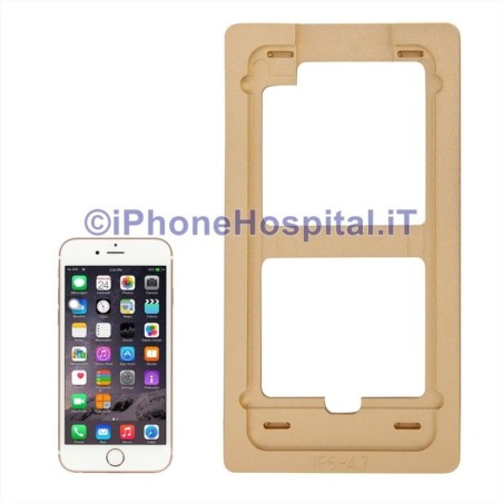 Precision Aluminum Template for Touch LCD Glass Repair iPhone 6 & 6S - 1