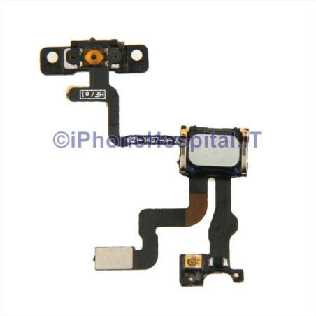 Sensore Luce e Tasto Accensione iPhone 4S Assemblato - 3