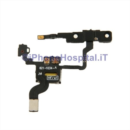 Assemblage du capteur de lumière et du bouton d'alimentation de l'iPhone 4