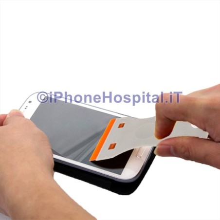 Strumento per riparazione schermo LCD Raschiare Rimuovere UV OCA lama plastica - 3