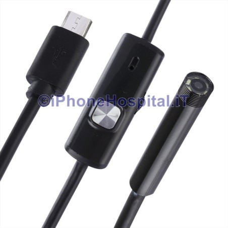 Endoscope Caméra micro USB avec 6 LEDs pour nouveau téléphone Android OTG