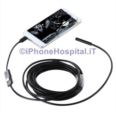 Endoscope Caméra Micro USB avec 6 LEDs pour nouveaux téléphones Android OTG - 3