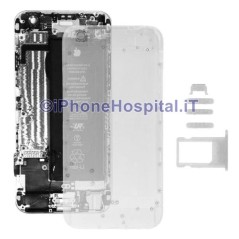 Cubierta trasera transparente para iPhone 6 - 5