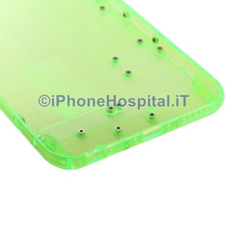 Transparent Green Retro Cover for iPhone 6