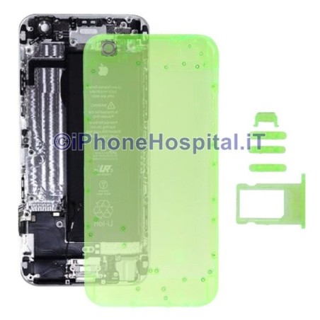 Capa Traseira Transparente Verde para iPhone 6 - 3