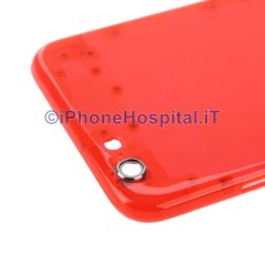 Transparent Red Retro Cover for iPhone 6