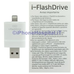 Lecteur de carte mémoire USB I-flash Drive pour iPhone 5/5S/6/6plus Mini iPod 5