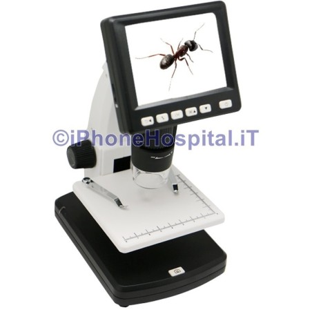 Microscopio con Schermo Digitale Portatile 500 x - 2