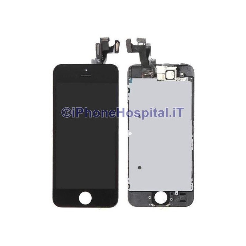 Cristal + táctil + LCD para iPhone 5S / SE Negro OEM Montado - 2 Cristal + táctil + LCD para iPhone 5S / SE Negro OEM Montado - 2