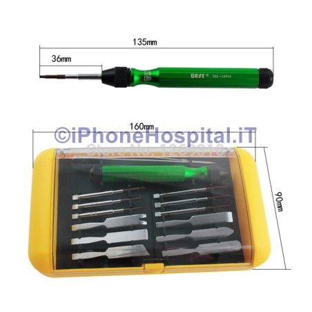 Ensemble d'outils de démontage 14-en-1 pour iPad et iPhone - 2