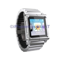 Cinturino per iPod Nano 6 Luna Tik Link Metal Silver - 2